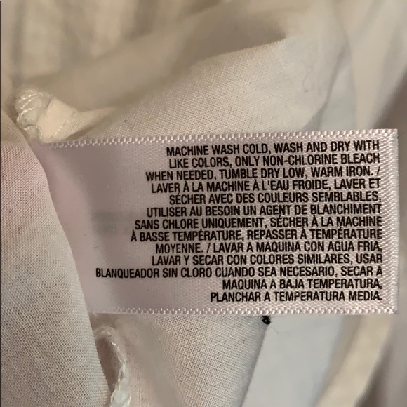 White XXL pleated front Dress Shirt - Picture 3 of 5